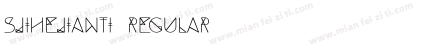 Sjihejianti Regular字体转换